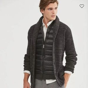 Ralph Lauren Cotton Shawl-Collar Cardigan - Size S